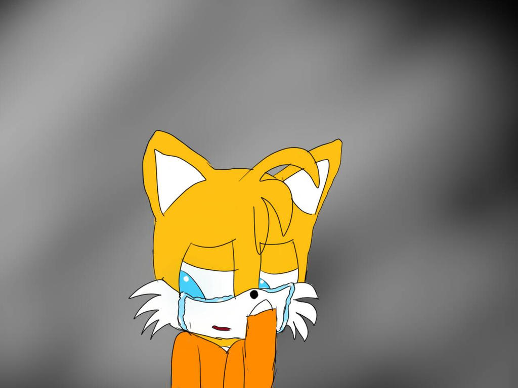 Deviantart Tails Sad Tails Crying 2 by MelTheArtist on DeviantArt