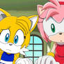 Amy And Mel  (sonic X Recolour)