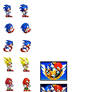 Sonic 3 HD-ish sprite remakes