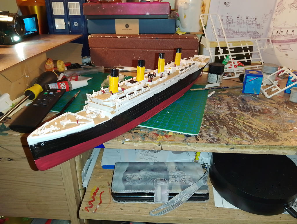 Big Build Revell 1/570 RMS Titanic Part 3 by The-Delta-42 on DeviantArt