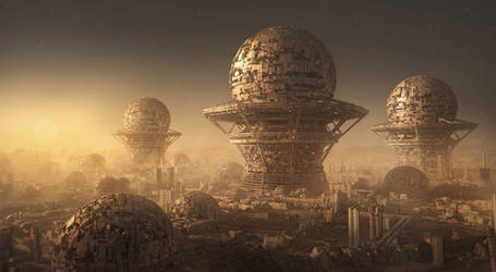 Sci-fi city 2