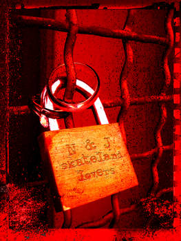 padlock of lovers