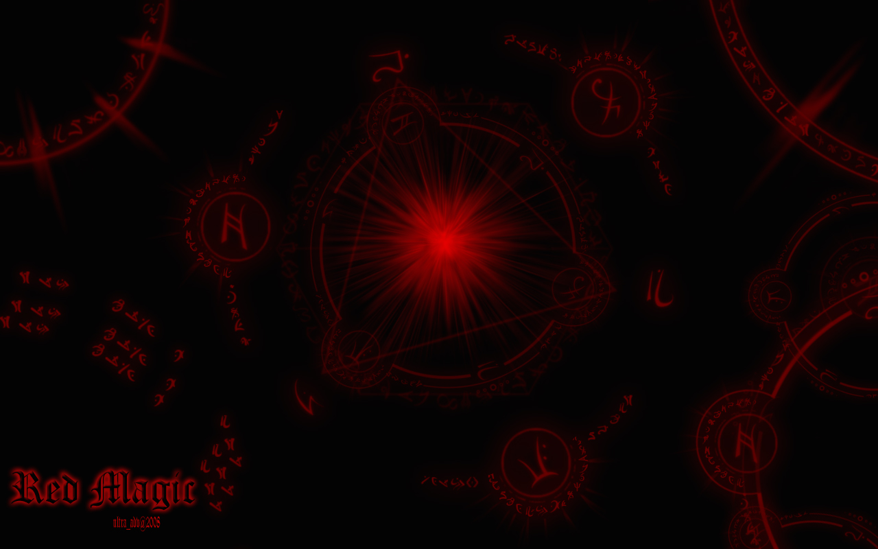 RED MAGIC wallpaper protect u by warriormonk on DeviantArt