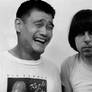 Johnny Ramone and Yao Ming