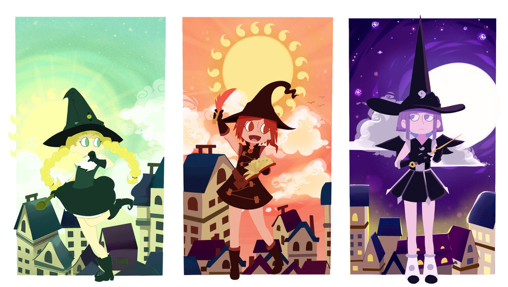 Tweeny Witches by chubbynugget Tweeny Witches by chubbynugget