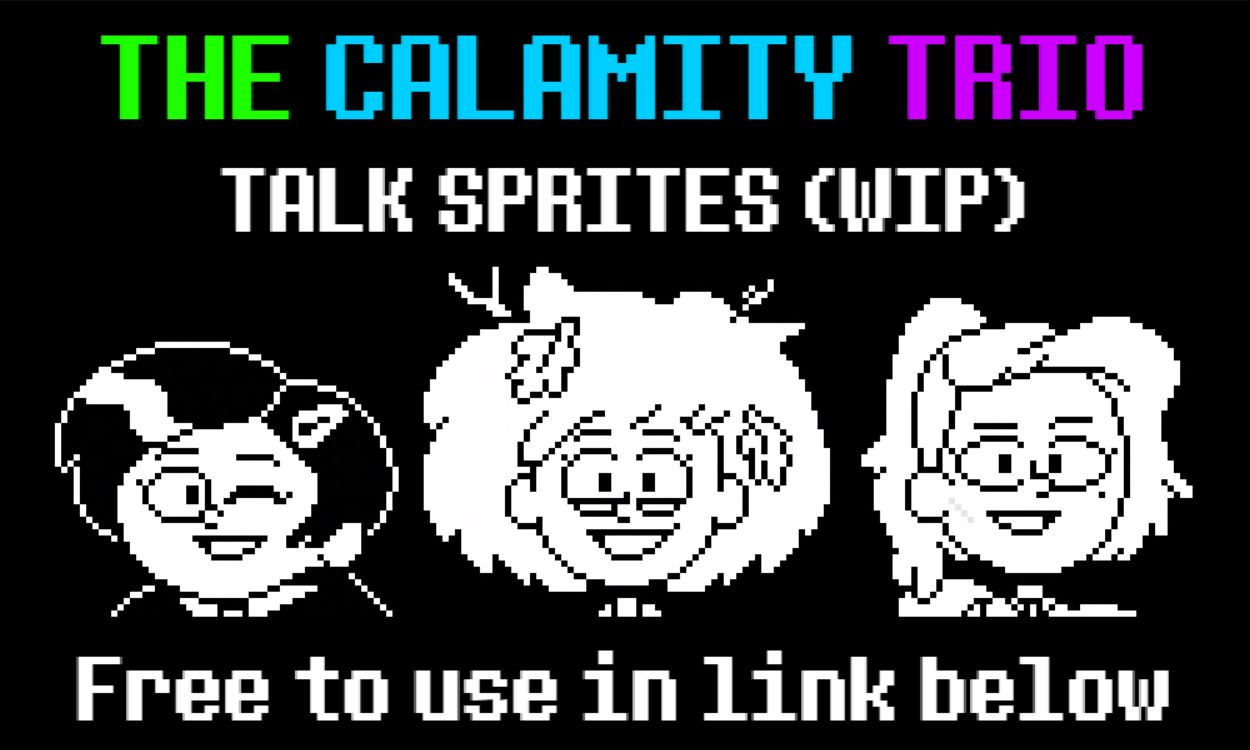 Off Talking Sprites The Calamity Trio-Talk Sprites [Undertale/Amphibia by SkyHopper905 on ...