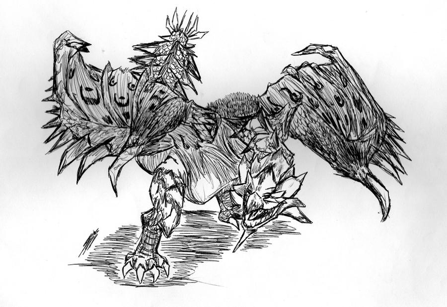 Rathian by Shikasoge on DeviantArt