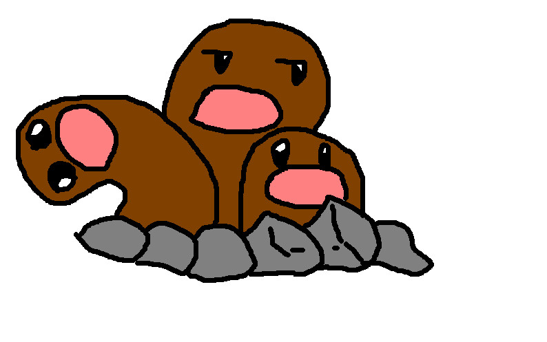 Derp paint dugtrio!