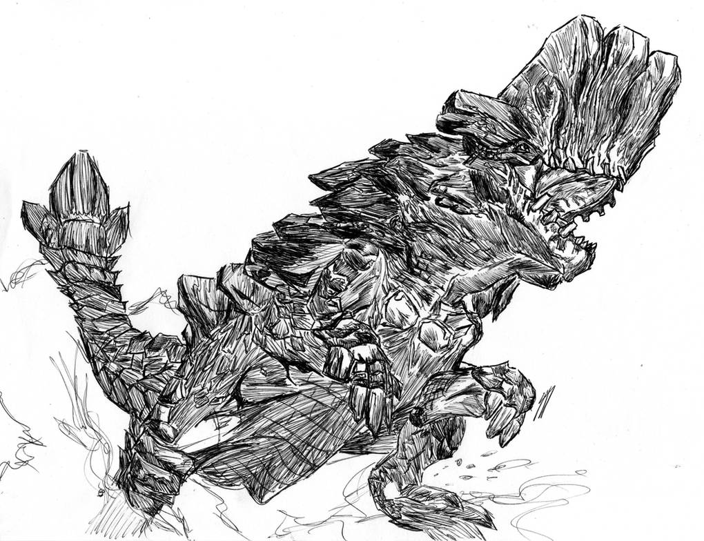 Barroth by Shikasoge on DeviantArt