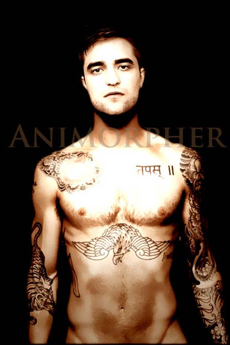 Tattooed Rob Pattinson Manip by Caiteexx on DeviantArt