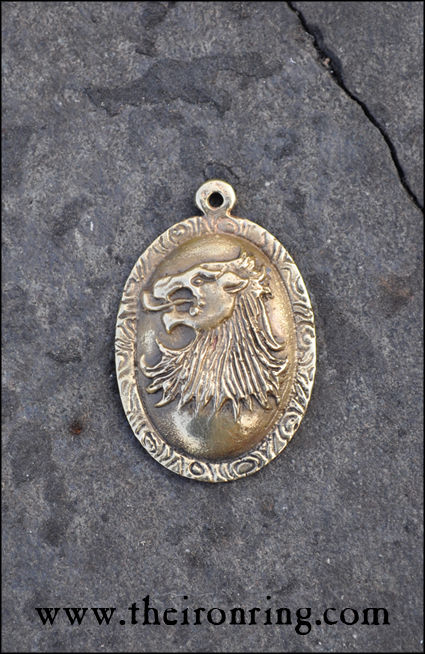 Cersei's pendant: real brass version