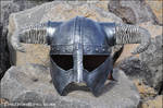 Skyrim: Dovahkiin iron helm replica I by TheIronRing