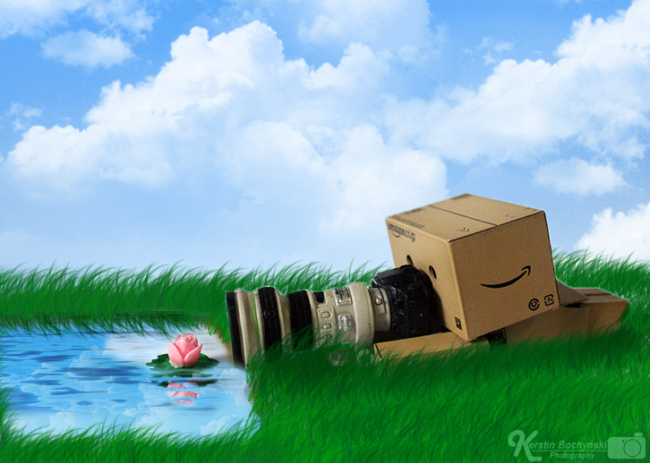 Danbo and his new camera