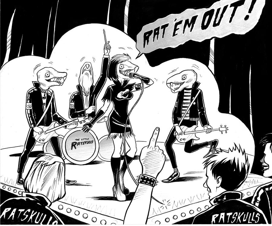 Little Ratskulls (Copyright Shane Geil) by paulsharar on DeviantArt