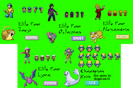 Pokemon Red & Green Sprites Tier list - General - Elite Fourum