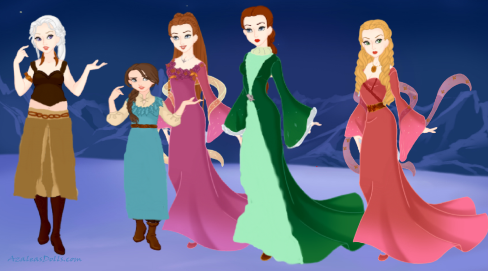 Azaleas Dolls Snow Queen Scene Game of Thrones 1 by pukehow on