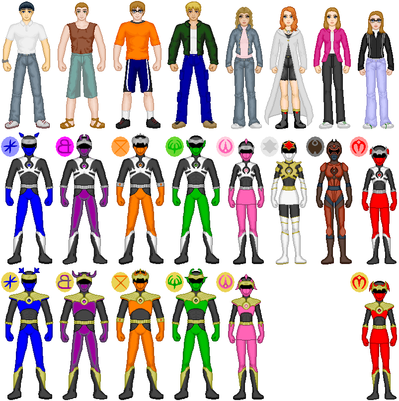 Power Rangers Template Deviantart Power Rangers by FnrrfYgmSchnish on DeviantArt