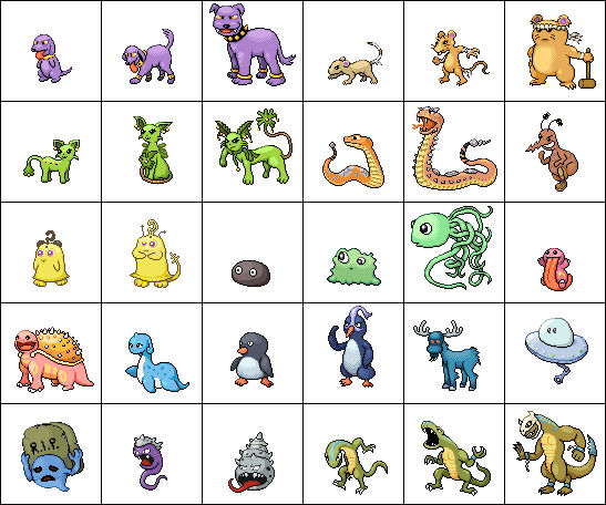 Fake Pokémon — This is the complete list of unused type