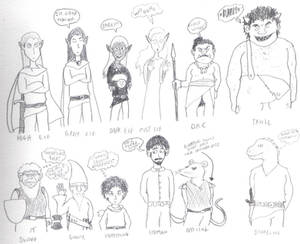 Five Adamic Races Explore the Best Adom Art | DeviantArt