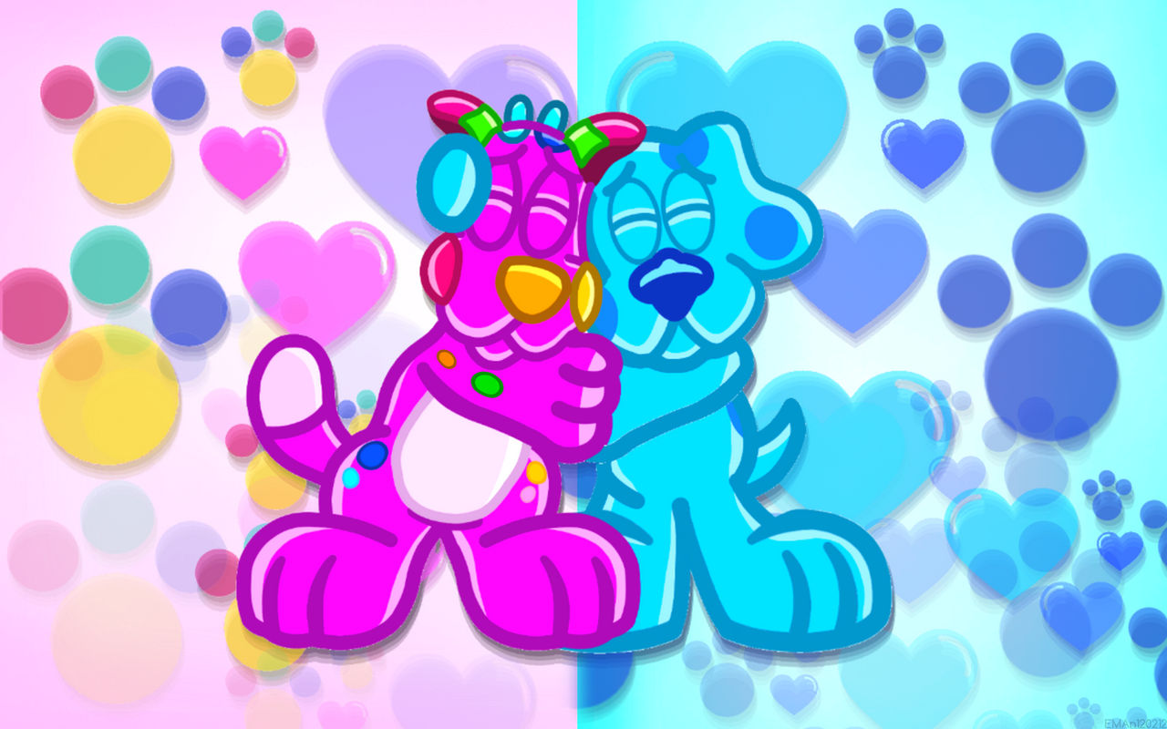 Beasty And Blue Hug