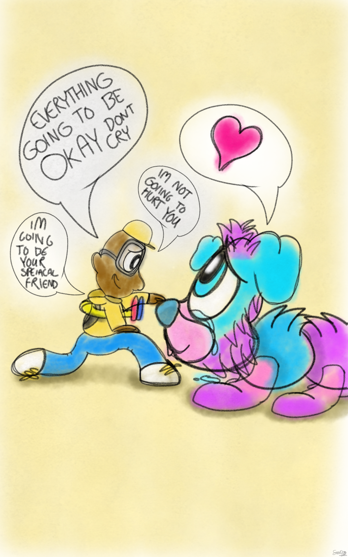 Eman120212 Being Nice To Pugapillar