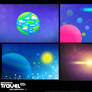 SpaceTime Travel (Backgrounds - 1) (Beasty)