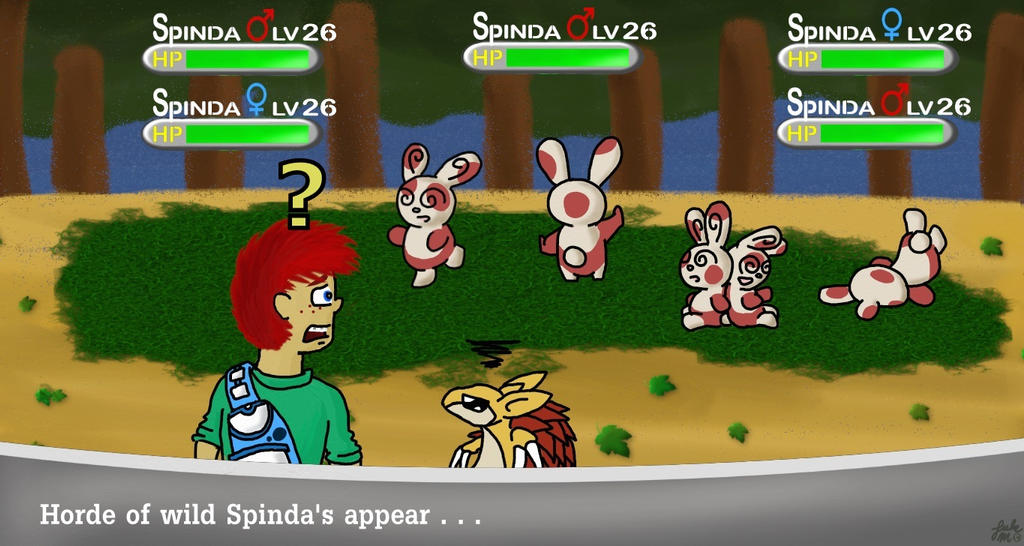 Spinda Horde