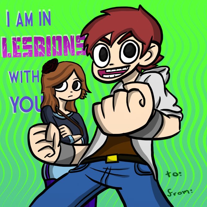 Scott Pilgrim Valentine