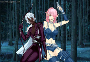 Oria and Kamaria - Dremora Hunters