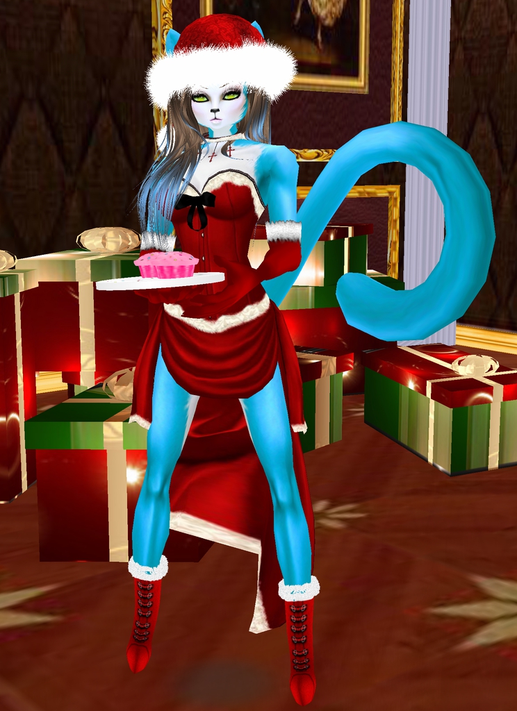 12 Santa Girls of Technaclaus Day 2 - Neko the Cat