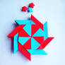 Origami 3D Ninja Star