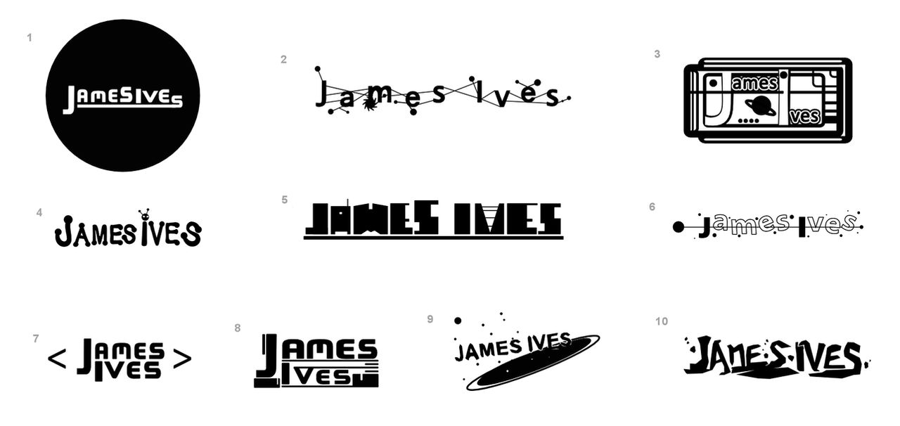 Projectjamesify Logo JamesIves Logo Concepts by CommissionsNow on DeviantArt