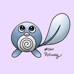 Pokemon #060 - Poliwag