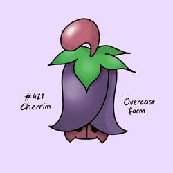 Pokemon #421 - Cherrim [Overcast Form]