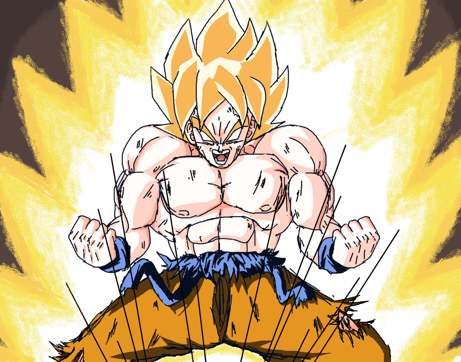 Goku Super Rage Goku Super Saiyan Enraged by Alpharecdyt by DragauneBauleZaide on ...