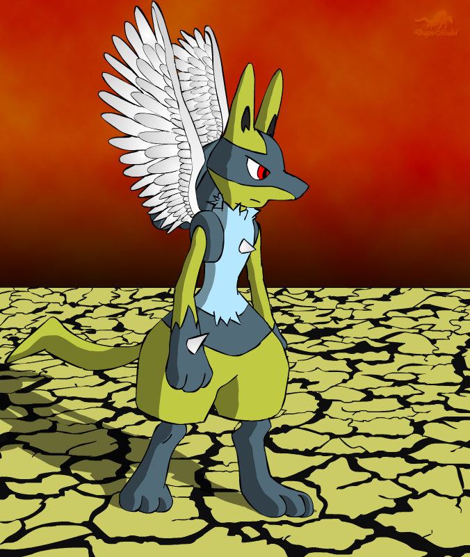 Pokemon MW: Shiny Lucario by All0412 on DeviantArt