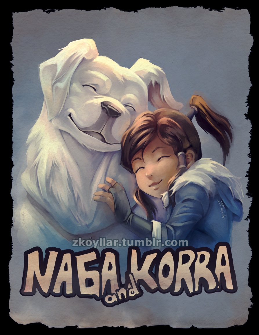 Korra and Naga