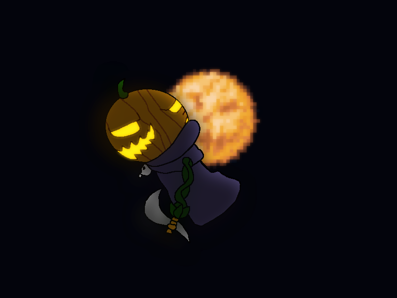 Terraria Pumpkin Moon Pumpking By Anthony Zel On Deviantart