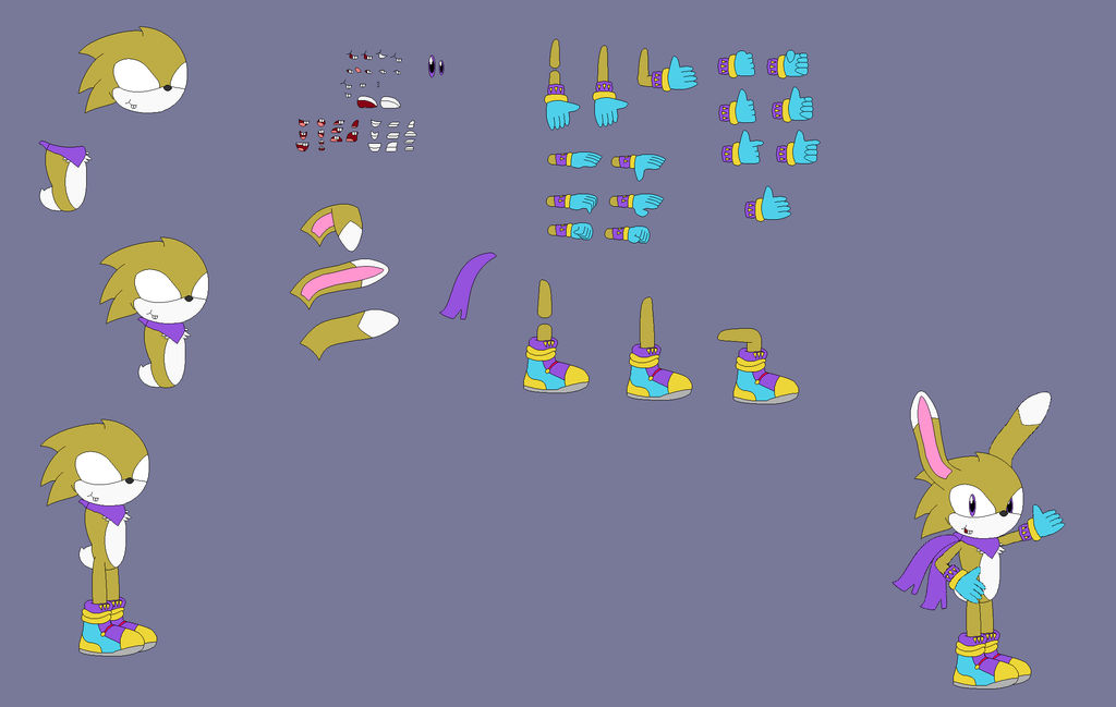 Character Builder - Flash the Rabbit by Zeskverta on DeviantArt