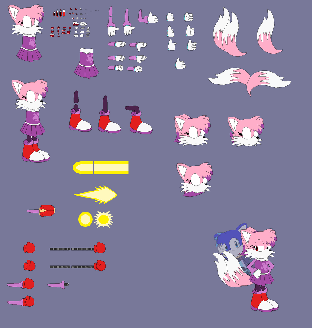 [Character Builder] Aberie the FoxWolf by Zeskverta on DeviantArt