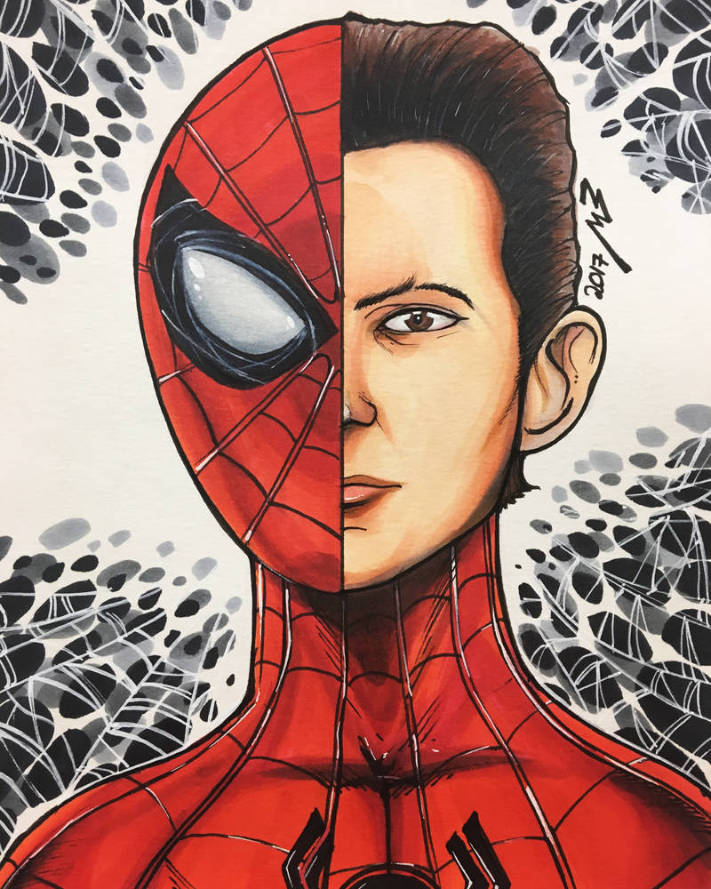 Spider-Man - Tom Holland by TheCrow2k on DeviantArt