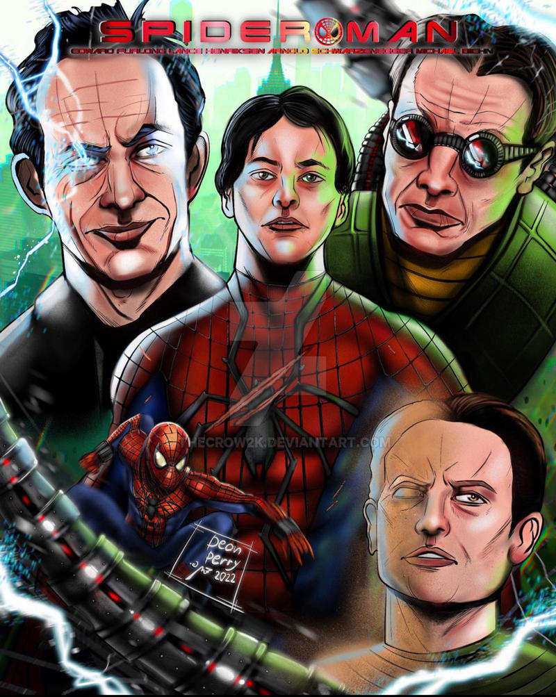 James Camerons SpiderMan Artwork by TheCrow2k on DeviantArt