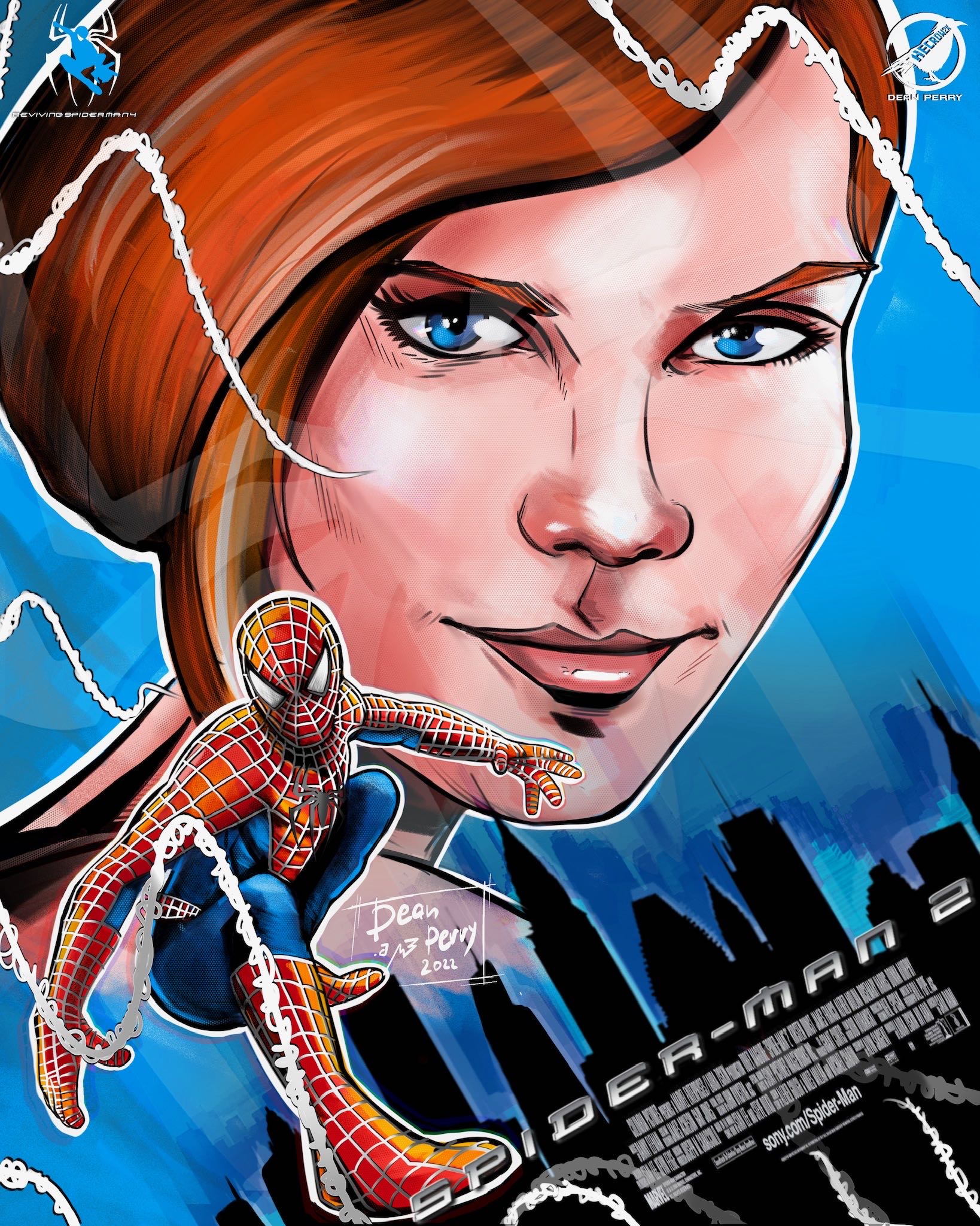 SpiderMan 2 Artwork Poster by TheCrow2k on DeviantArt