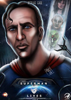 Tim Burton - Superman Lives Artwork