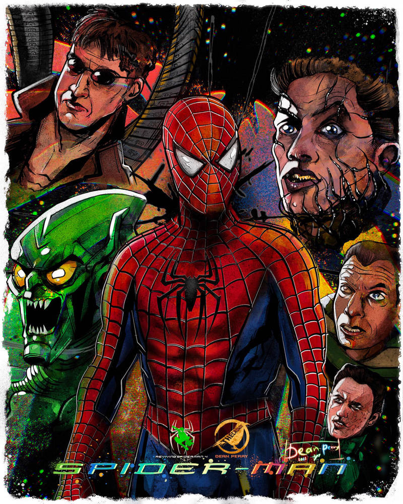 Sam Raimi Spider-Man Trilogy Artwork by TheCrow2k on DeviantArt