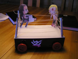 It's the WWE car