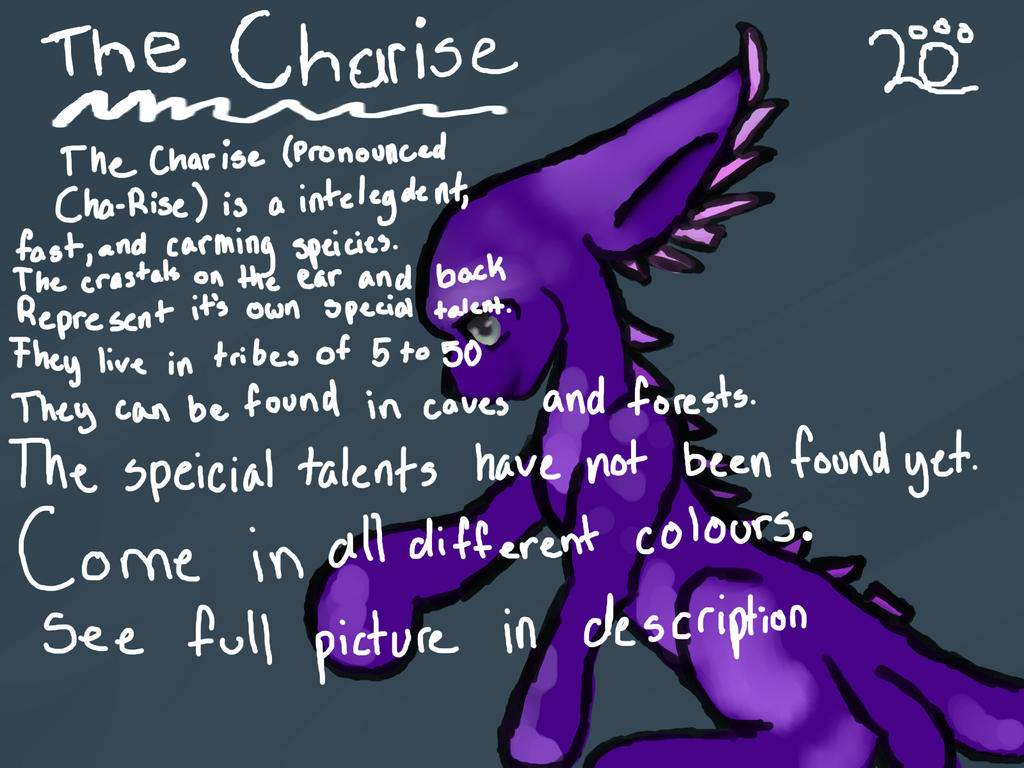 Hello Charise ChaRise by Featheroak on DeviantArt