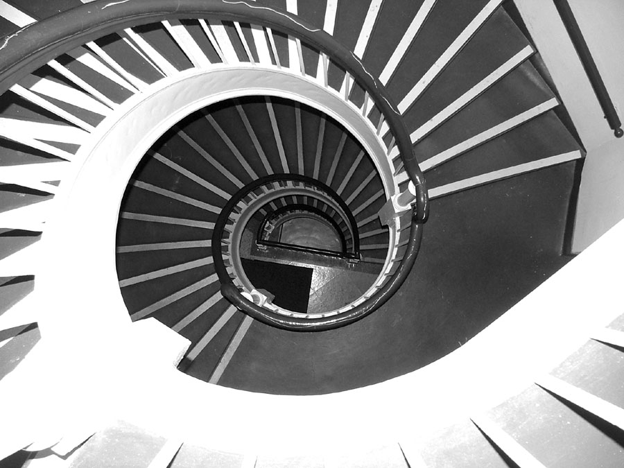 spiral staircase