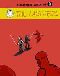 The Last Jedi (Lucky Luke style)