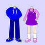 Headless Elliott and Phoebe